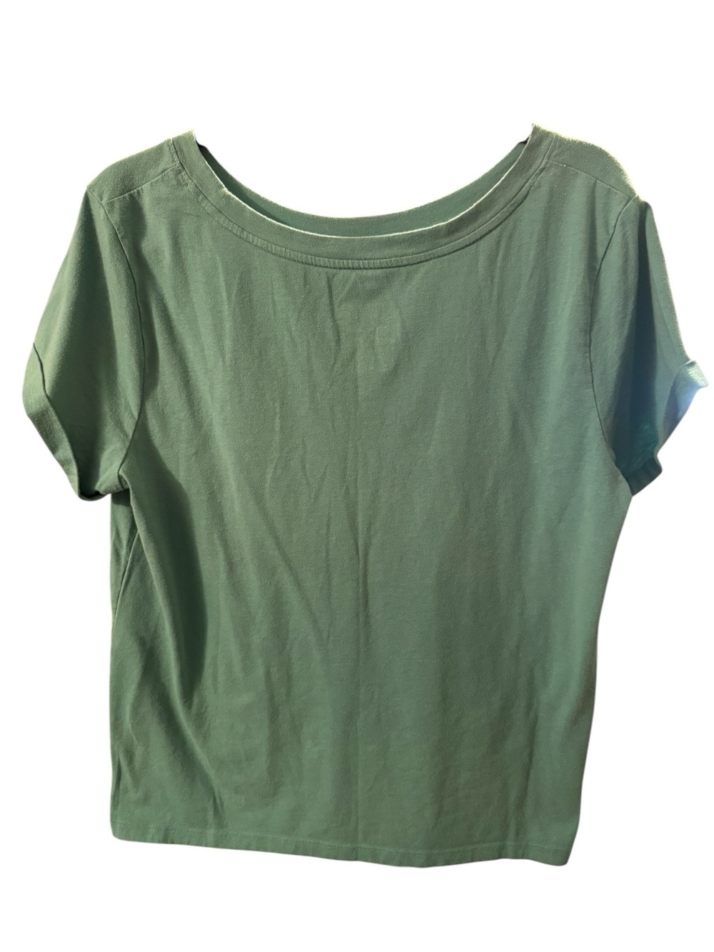 Target Sage Green Like The Sun I Rise Short Sleeve Tee Size L - Picture 3 of 7